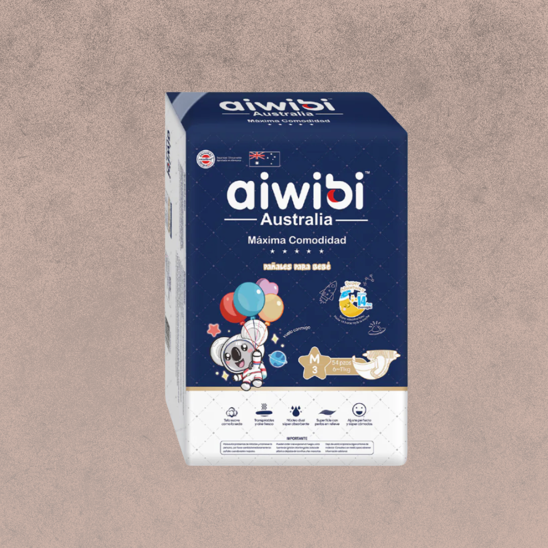 Pañal para Bebés Premium (Dulce Noche) Talla M 54 unidades