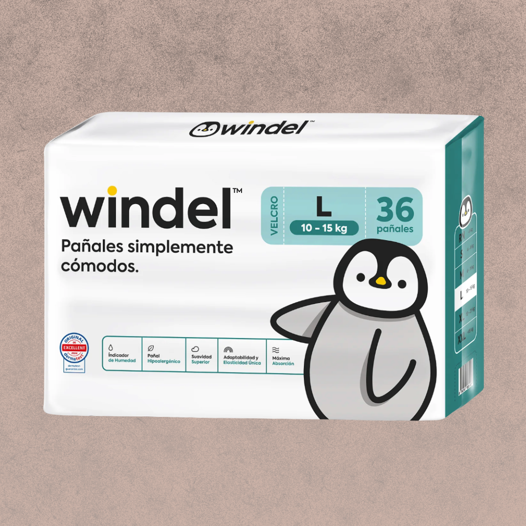 Pañal para bebe Windel Talla L / 36 un