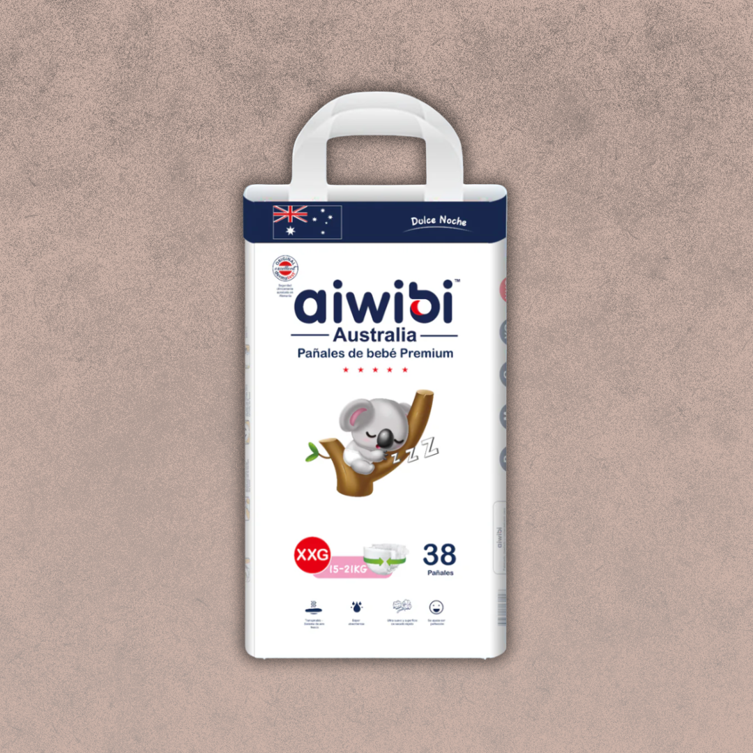 Pañal para Bebés Premium (Dulce Noche) Talla XXG 38 unidades