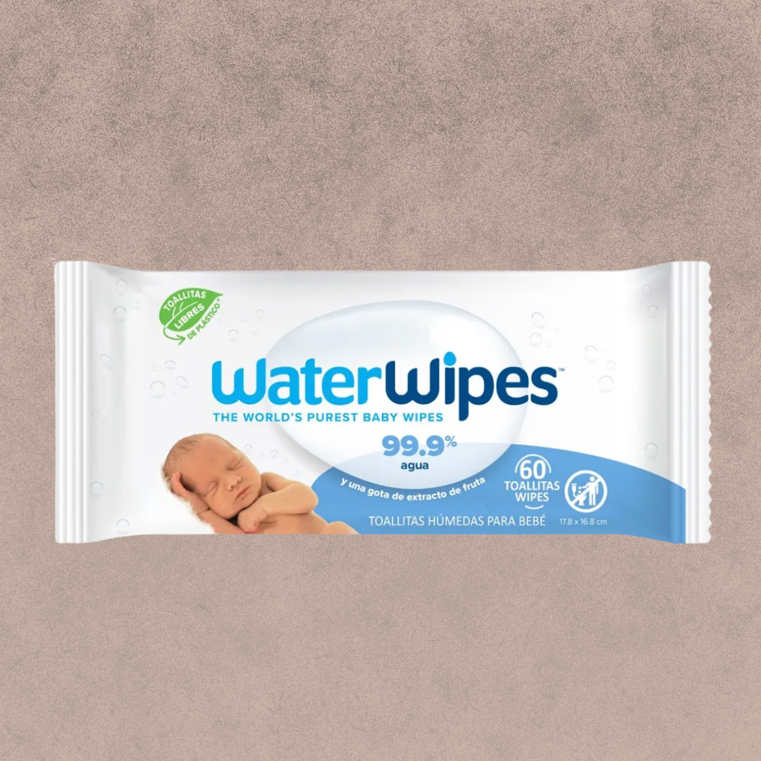 Toallitas húmedas Water Wipes / 60 unidades