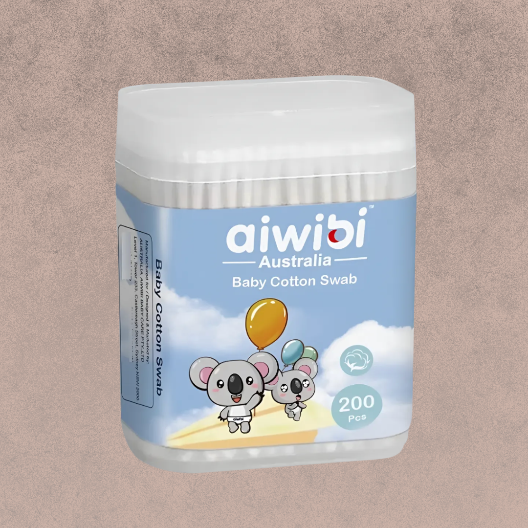 Cotonitos de Algodón para bebés Aiwibi (200 un)