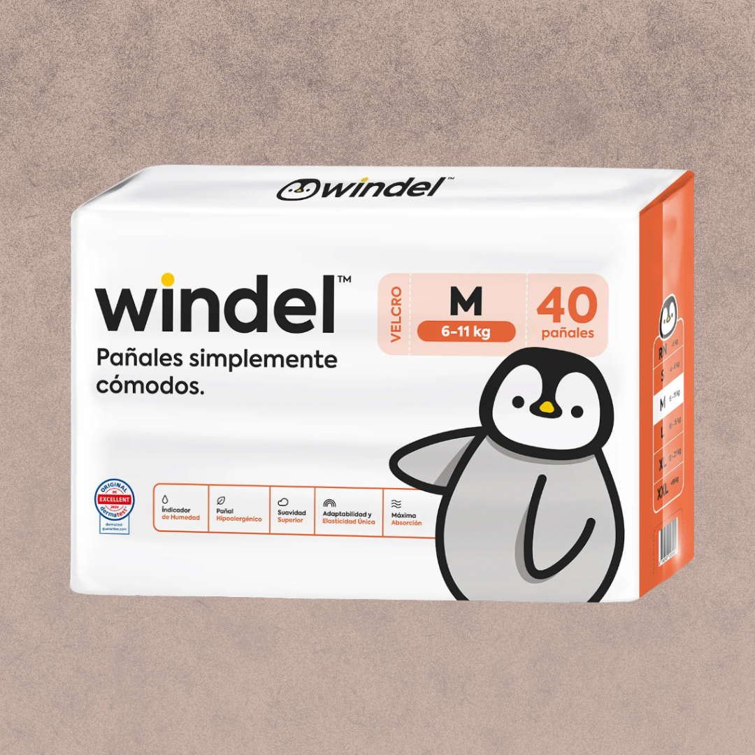 Pañal para bebe Windel Talla M / 36 un