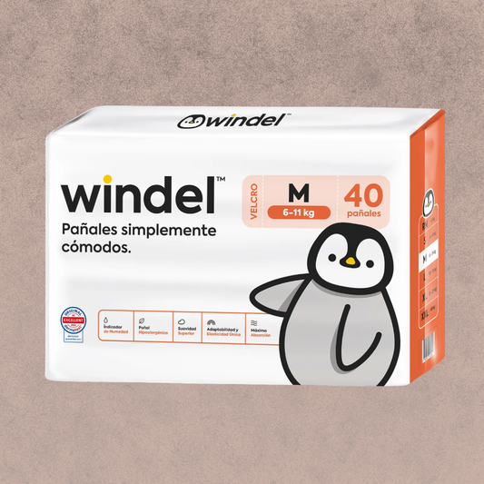 Pañal para bebe Windel Talla M / 36 un