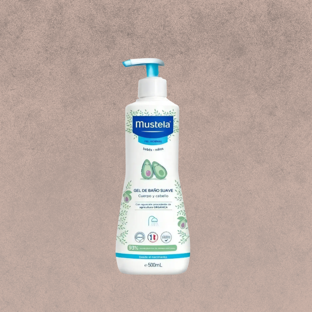 Gel de baño bebé Mustela 500ml