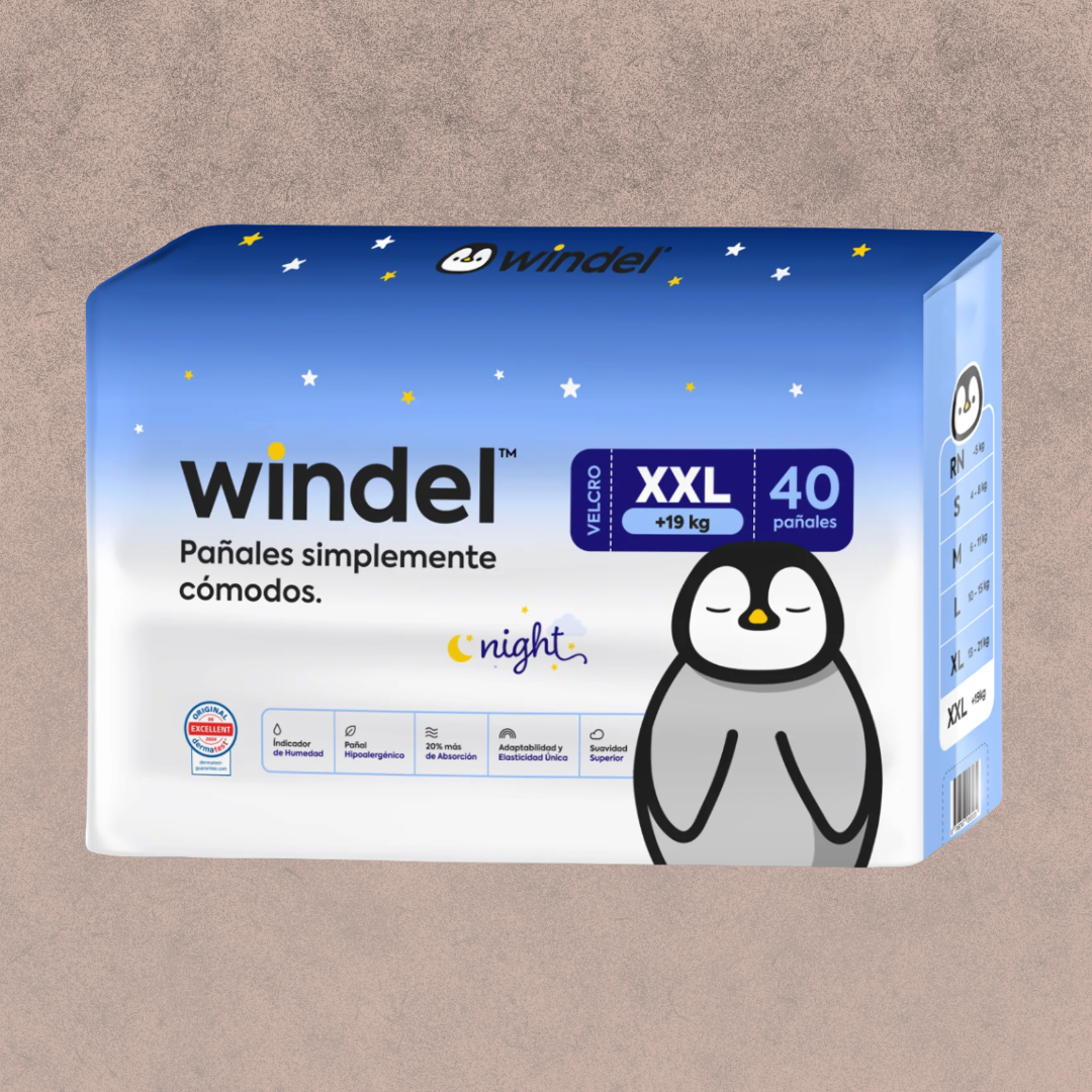 Pañal para bebe Windel NIght Talla XXL / 40 un