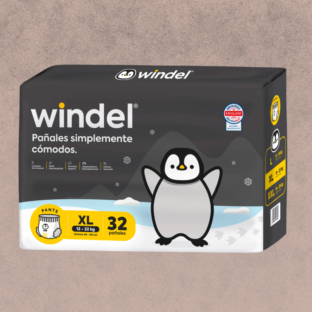 Pañal para bebe Windel Pants Talla XL / 32 un