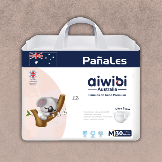 Pañal para Bebés Premium Talla M 30 unidades