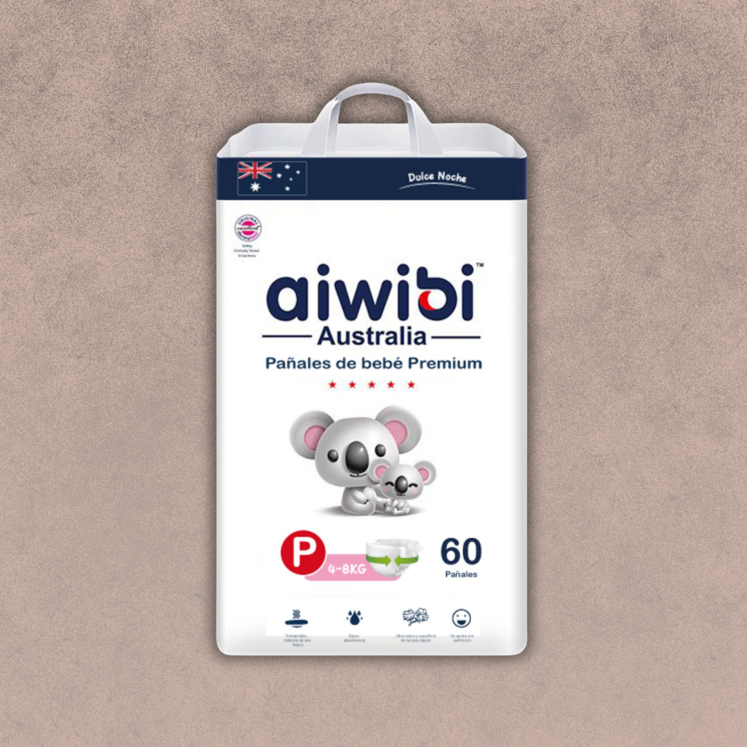 Pañal para Bebés Premium (Dulce Noche) Talla P 60 unidades