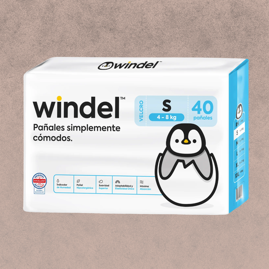 Pañal para bebe Windel Talla S / 40 un