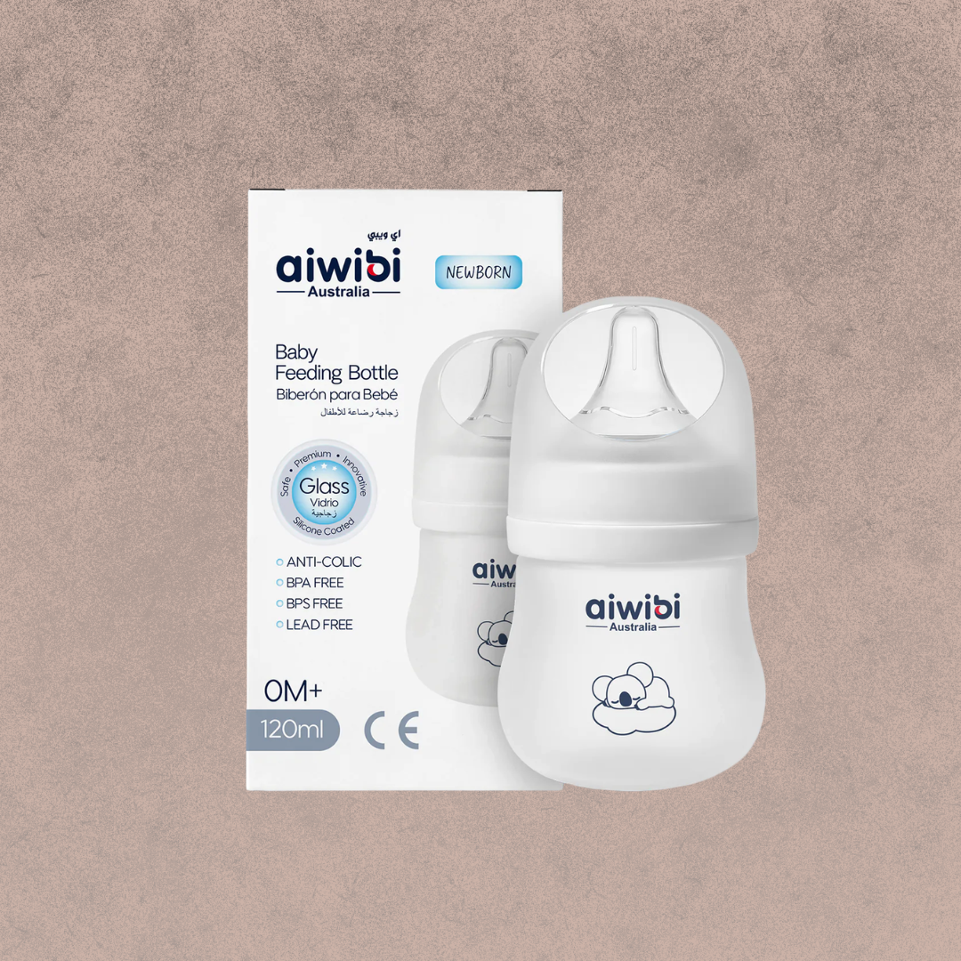 Mamadera de vidrio AIWIBI 120ML
