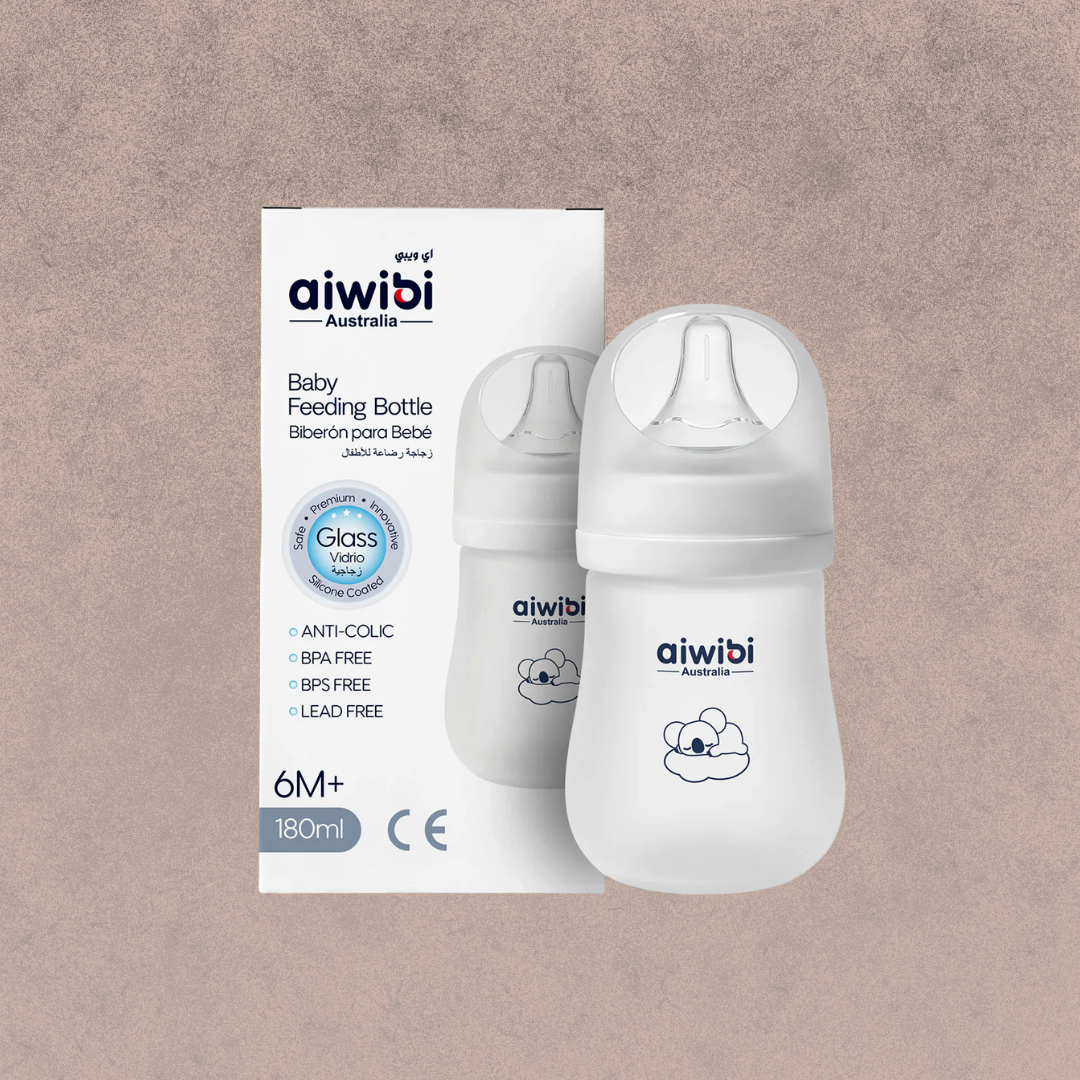 Mamadera de vidrio AIWIBI 180ML