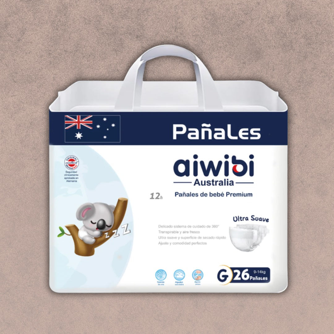 Pañal para Bebés Premium Talla G / 26 unidades
