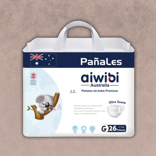 Pañal para Bebés Premium Talla G / 26 unidades